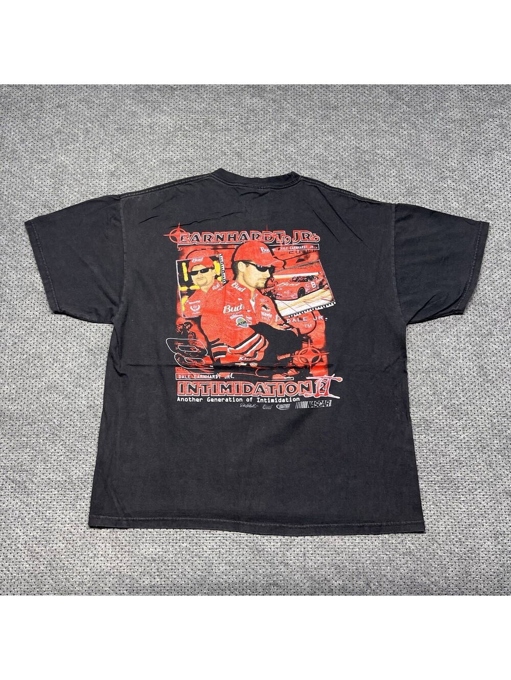 Vintage 2001 Dale Earnhardt Jr Intimidation 2 T-Shirt Large Rare Men’s NASCAR
